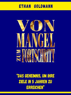 cover image of Vom Mangel zum Fortschritt